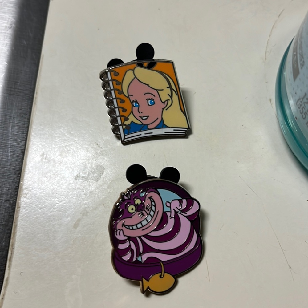 Alice in Wonderland trading pins